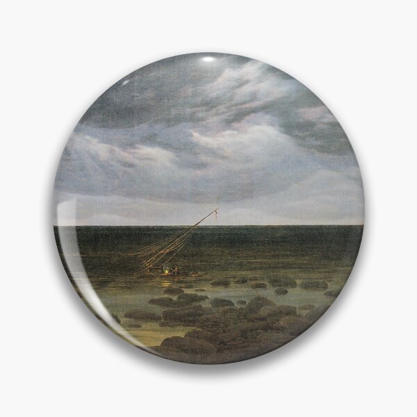 Item preview, Sea Coast at Moonlight (c. 1824) – Caspar David Friedrich designed and sold by Art Outlaws.