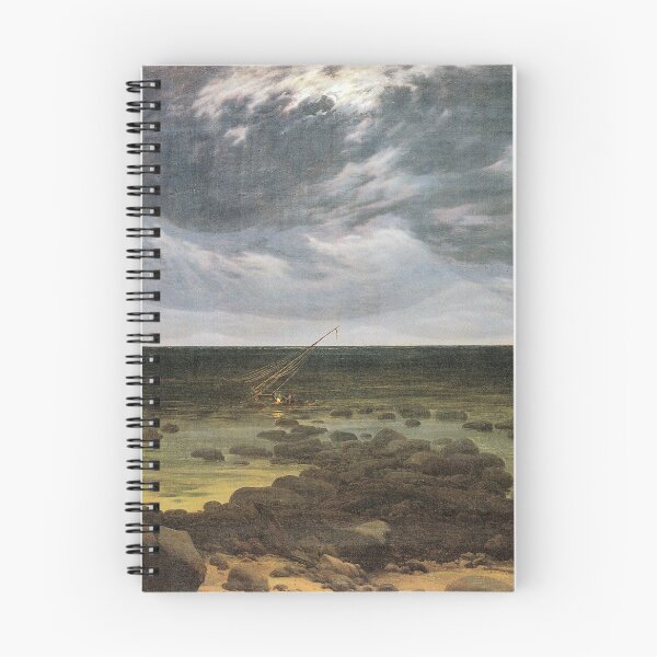 Item preview, Sea Coast at Moonlight (c. 1824) – Caspar David Friedrich designed and sold by Art Outlaws.
