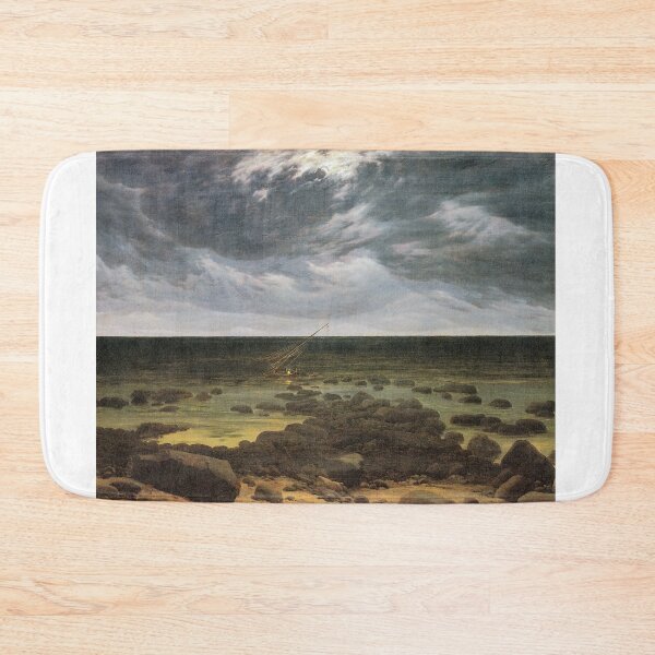 Item preview, Sea Coast at Moonlight (c. 1824) – Caspar David Friedrich designed and sold by Art Outlaws.