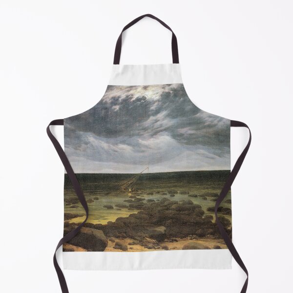 Item preview, Sea Coast at Moonlight (c. 1824) – Caspar David Friedrich designed and sold by Art Outlaws.