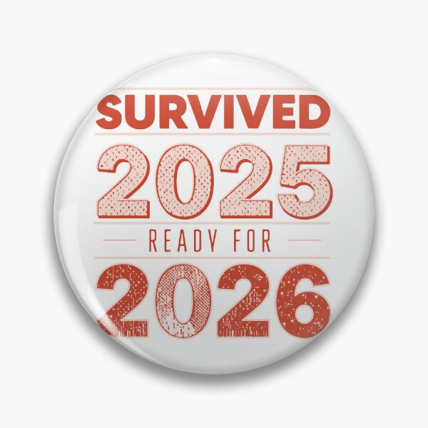 Item preview, Survived 2025 Ready for 2026 Vintage Typography designed and sold by DavidTeeStudio.