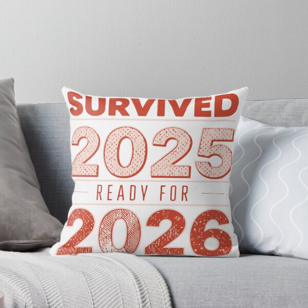 Item preview, Survived 2025 Ready for 2026 Vintage Typography designed and sold by DavidTeeStudio.