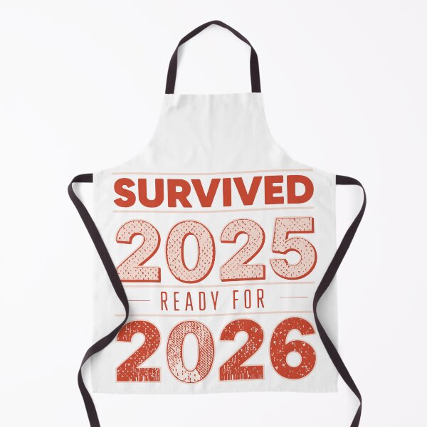 Item preview, Survived 2025 Ready for 2026 Vintage Typography designed and sold by DavidTeeStudio.