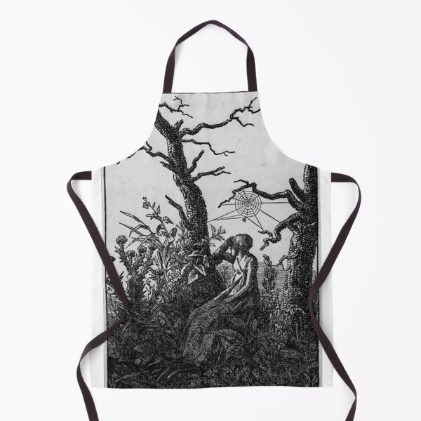 Item preview, Seated Woman with a Spider’s Web (c. 1805) – Caspar David Friedrich | designed and sold by Art Outlaws.