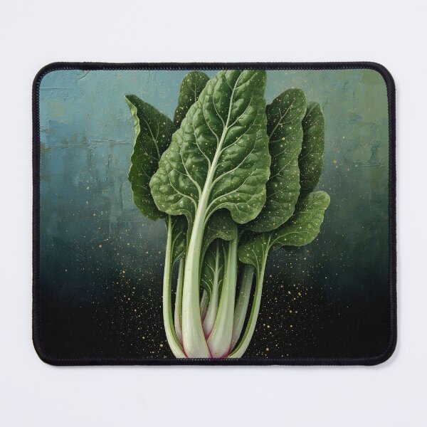 Item preview, Chard Sparkles - Vintage Botanical Art designed and sold by AlruniaAhnArt meets BrainChaosPrints.