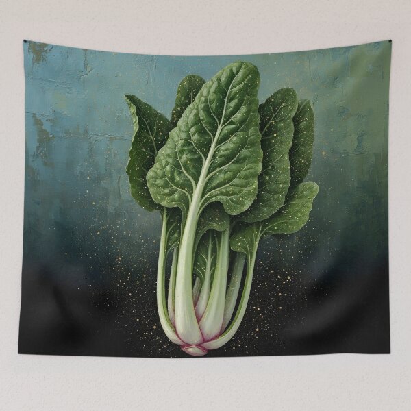 Item preview, Chard Sparkles - Vintage Botanical Art designed and sold by AlruniaAhnArt meets BrainChaosPrints.