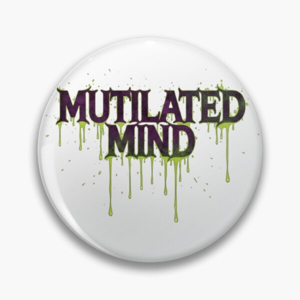 Item preview, Mutilated Mind – Gothic Slime Typography Design designed and sold by Dogandesighn.