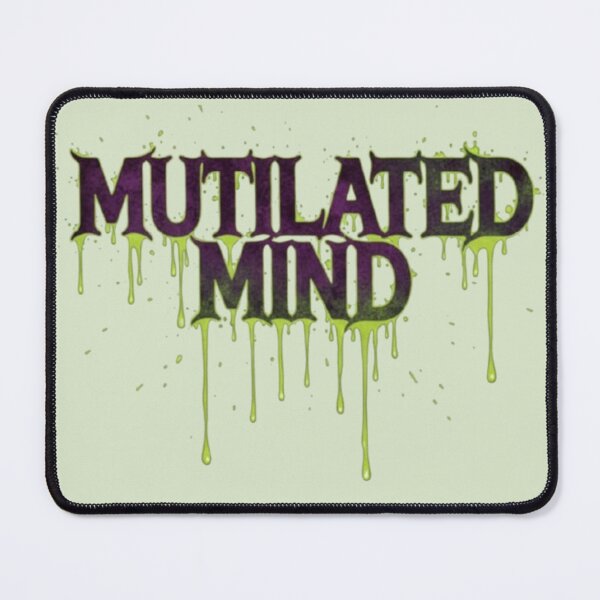 Item preview, Mutilated Mind – Gothic Slime Typography Design designed and sold by Dogandesighn.