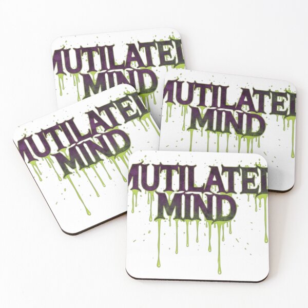 Item preview, Mutilated Mind – Gothic Slime Typography Design designed and sold by Dogandesighn.
