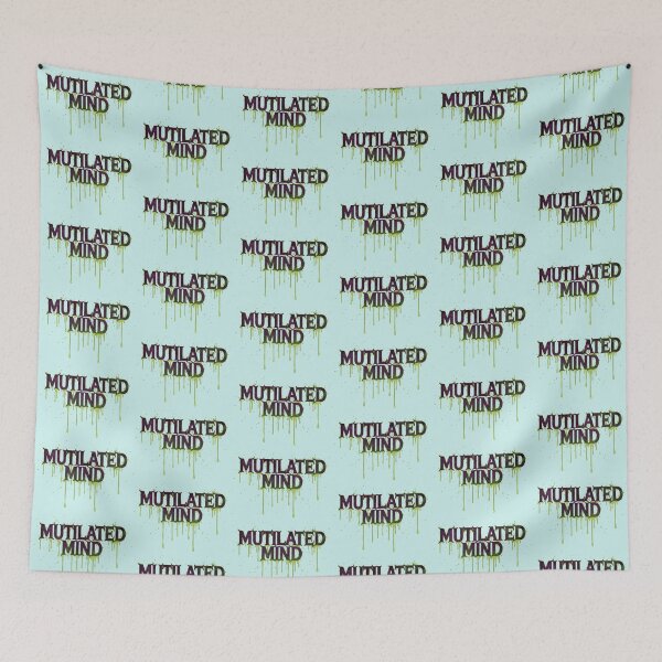Item preview, Mutilated Mind – Gothic Slime Typography Design designed and sold by Dogandesighn.