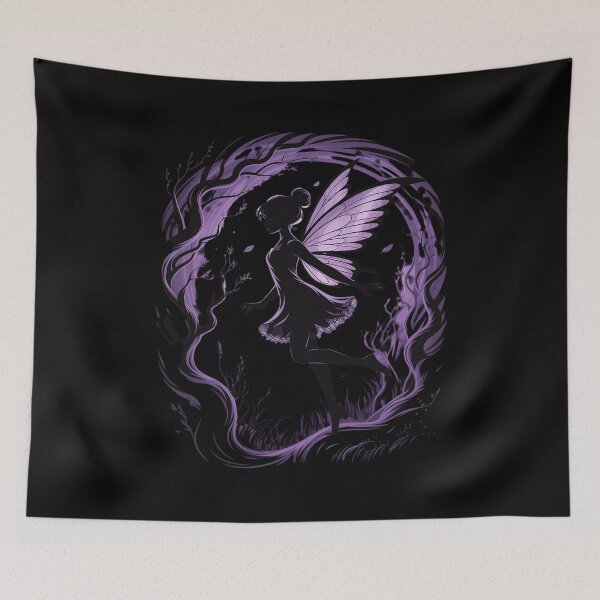 Item preview, Fairy Fae Girl Gothic Emo Fairycore Dark Forest designed and sold by Slwankol.