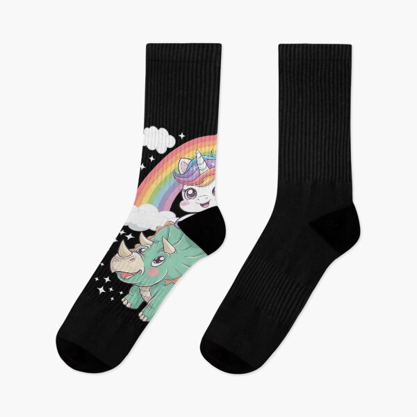 Item preview, Unicorn Riding Dinosaur Triceratops Boys Girls Rainbow  designed and sold by joyouartArt.
