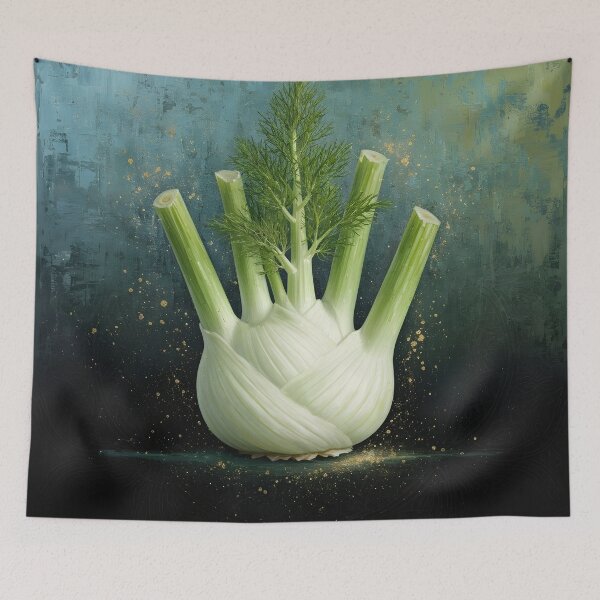 Item preview, Fennel - Vintage Botanical Art designed and sold by AlruniaAhnArt meets BrainChaosPrints.