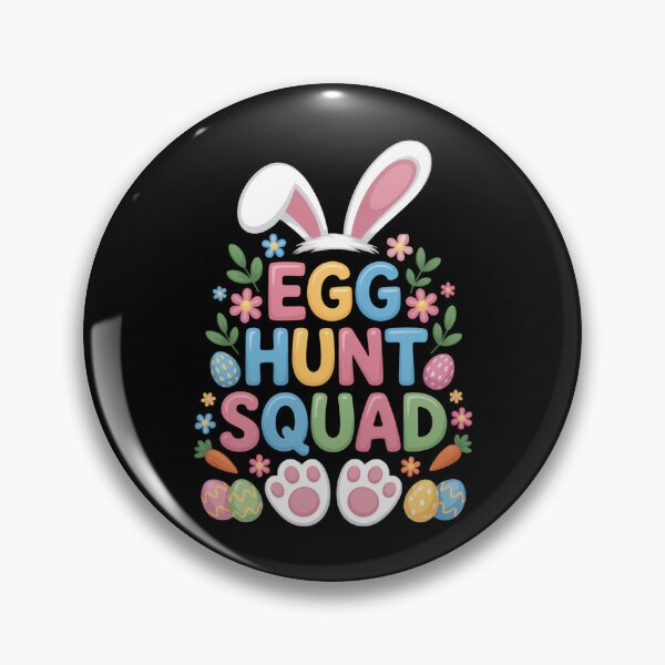 Item preview, Egg Hunt Squad Bunny Happy Easter Day designed and sold by FaithAbbott.