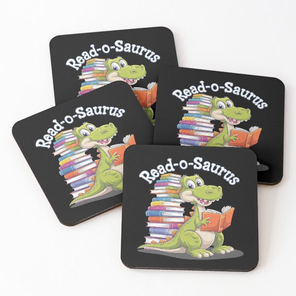 Item preview, Read-o-saurus Dinosaur Reading Dinosaur Book Lover  designed and sold by angolinnArt.