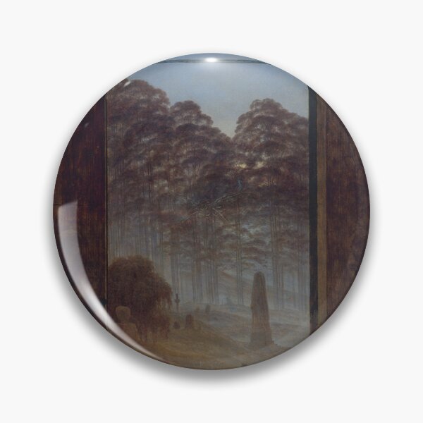 Item preview, The Cemetery (c. 1825) – Caspar David Friedrich designed and sold by Art Outlaws.