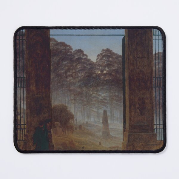 Item preview, The Cemetery (c. 1825) – Caspar David Friedrich designed and sold by Art Outlaws.