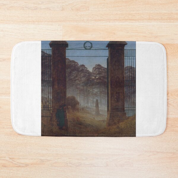 Item preview, The Cemetery (c. 1825) – Caspar David Friedrich designed and sold by Art Outlaws.