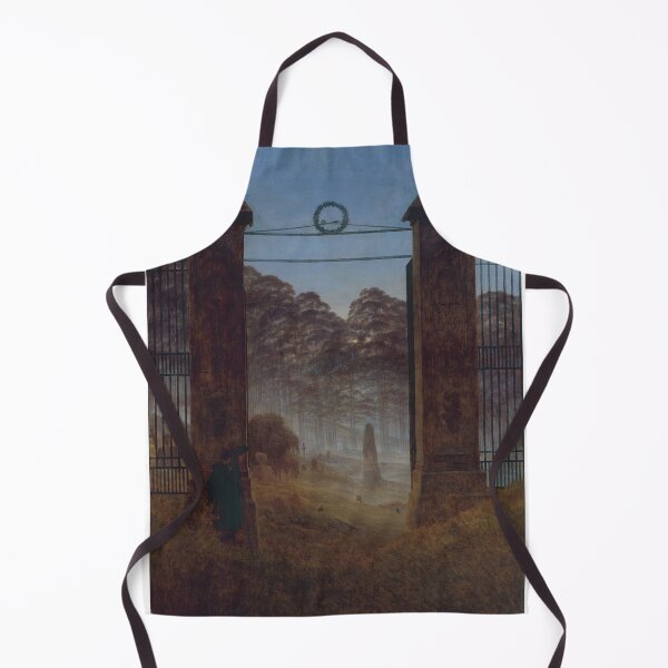 Item preview, The Cemetery (c. 1825) – Caspar David Friedrich designed and sold by Art Outlaws.