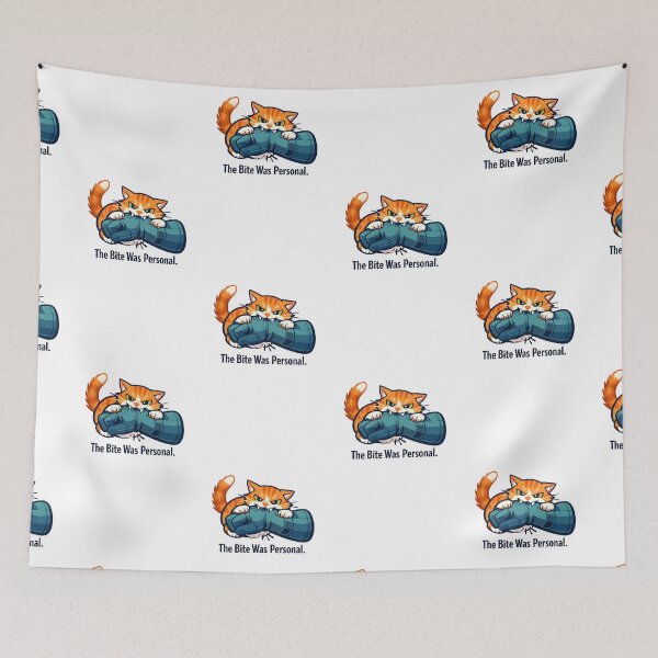 Item preview, The Bite Was Personal – Funny Cat Veterinary Inside Joke designed and sold by Bettybee00.