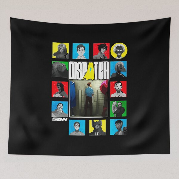 Item preview, Rescue Dispatch Squad Retro Action Game Inspired Artwork  designed and sold by kristanmcsain.