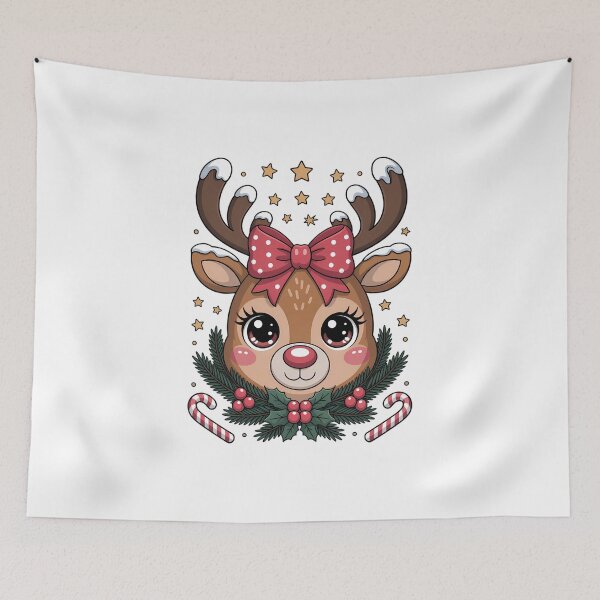 Item preview, Reindeer Christmas Matching Boy and Girl Holiday Deer designed and sold by FaithAbbott.