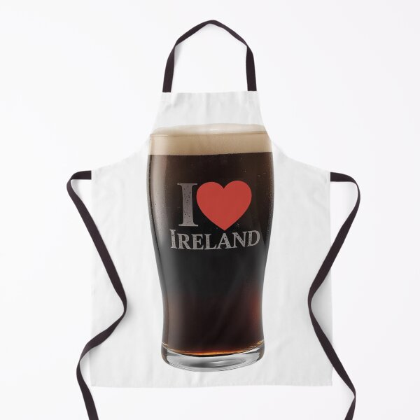 Item preview, I Love Ireland Stout Beer Glass Irish Pride designed and sold by RDproject.