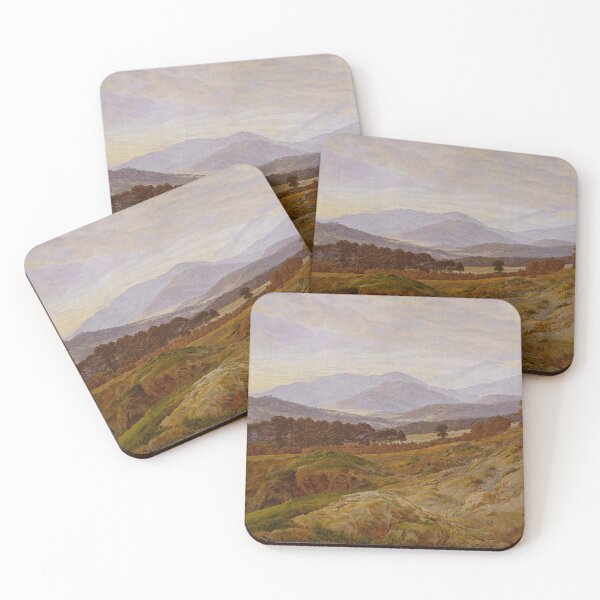 Item preview, Mountain in Riesengebirge Caspar David Friedrich designed and sold by Art Outlaws.