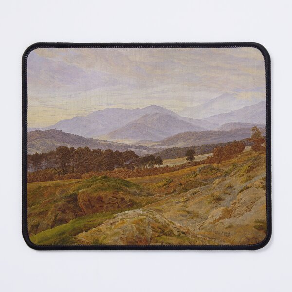 Item preview, Mountain in Riesengebirge Caspar David Friedrich designed and sold by Art Outlaws.