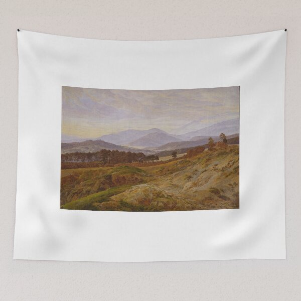 Item preview, Mountain in Riesengebirge Caspar David Friedrich designed and sold by Art Outlaws.