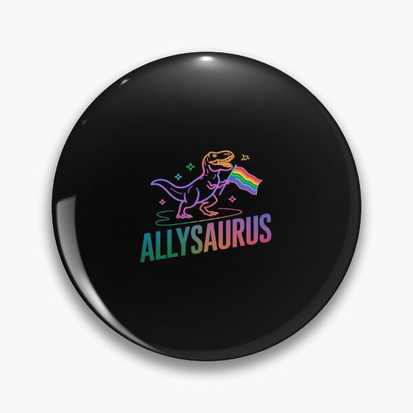 Item preview, Trans Ally Allysaurus Gay Pride Lgbtq Trans Flag Dinosaur  designed and sold by angolinnArt.