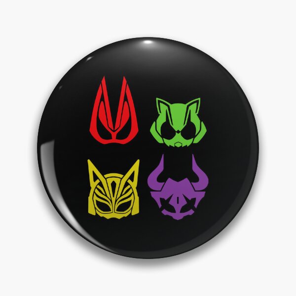 Item preview, Kamen Rider Geats Fox Mask Symbol Set designed and sold by gladgaeaman.