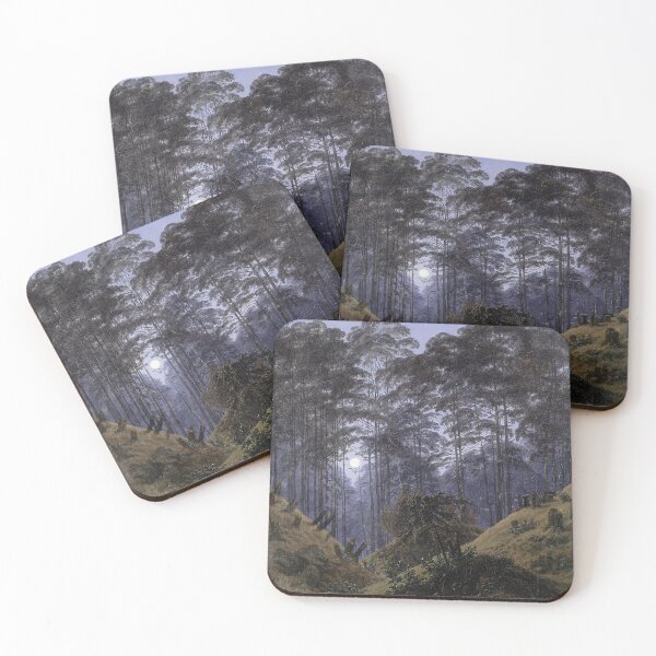 Item preview, Forest Interior by Moonlight (c. 1810) – Caspar David Friedrich designed and sold by Art Outlaws.