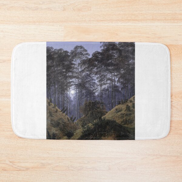 Item preview, Forest Interior by Moonlight (c. 1810) – Caspar David Friedrich designed and sold by Art Outlaws.
