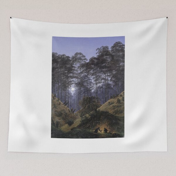 Item preview, Forest Interior by Moonlight (c. 1810) – Caspar David Friedrich designed and sold by Art Outlaws.
