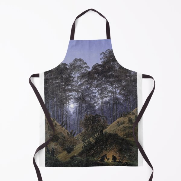 Item preview, Forest Interior by Moonlight (c. 1810) – Caspar David Friedrich designed and sold by Art Outlaws.