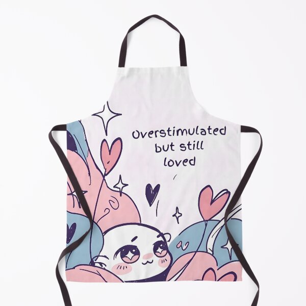 Item preview, Overstimulated : Wholesome Neurodivergent Valentine Art for ADHD & Autism" designed and sold by MukuMint.