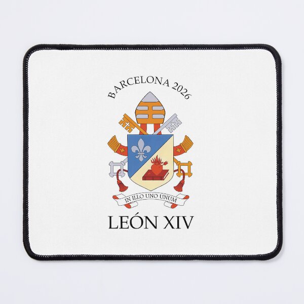 Item preview, Papal Visit to Barcelona - Spain. Pope Leo XIV Barcelona 2026 Heraldic Shield designed and sold by charlypicazo.