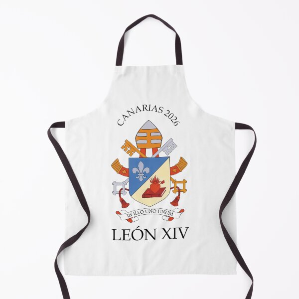 Item preview, Papal Visit to the Canary Islands - Spain. Pope Leo XIV, Canary Islands 2026. Heraldic Shield designed and sold by charlypicazo.