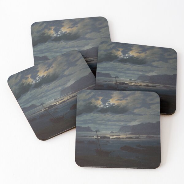 Item preview, Northern Sea in the Moonlight (c. 1823) – Caspar David Friedrich designed and sold by Art Outlaws.