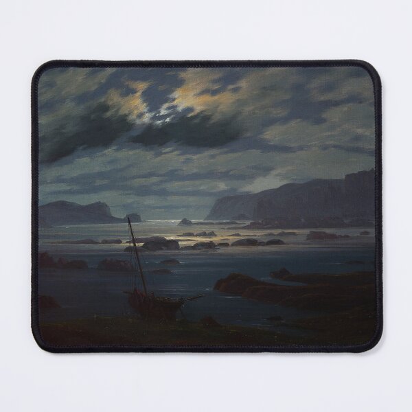 Item preview, Northern Sea in the Moonlight (c. 1823) – Caspar David Friedrich designed and sold by Art Outlaws.
