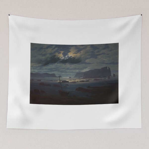 Item preview, Northern Sea in the Moonlight (c. 1823) – Caspar David Friedrich designed and sold by Art Outlaws.
