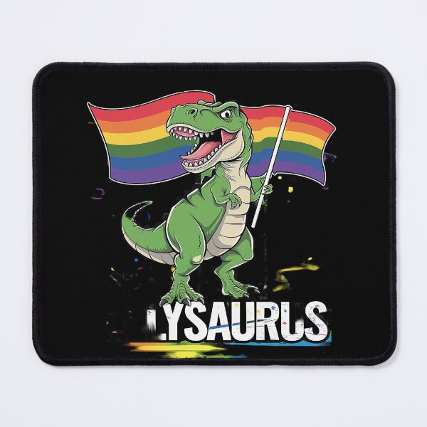 Item preview, Allysaurus Dinosaur In Rainbow Flag For Ally LGBT Pride 6  designed and sold by joyouartArt.