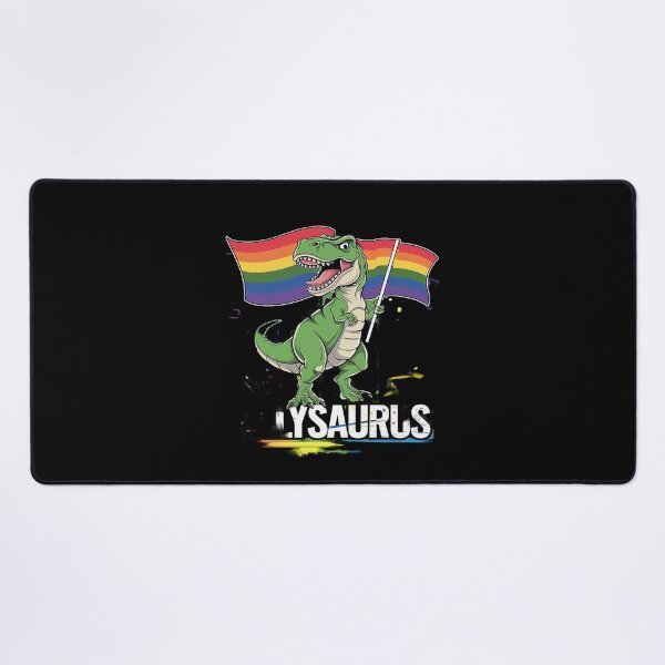 Item preview, Allysaurus Dinosaur In Rainbow Flag For Ally LGBT Pride 6  designed and sold by joyouartArt.