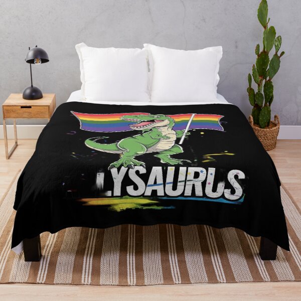 Item preview, Allysaurus Dinosaur In Rainbow Flag For Ally LGBT Pride 6  designed and sold by joyouartArt.