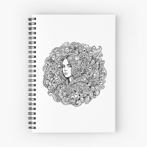 Item preview, Billie Eilish Doodle Art  designed and sold by Wutang155.