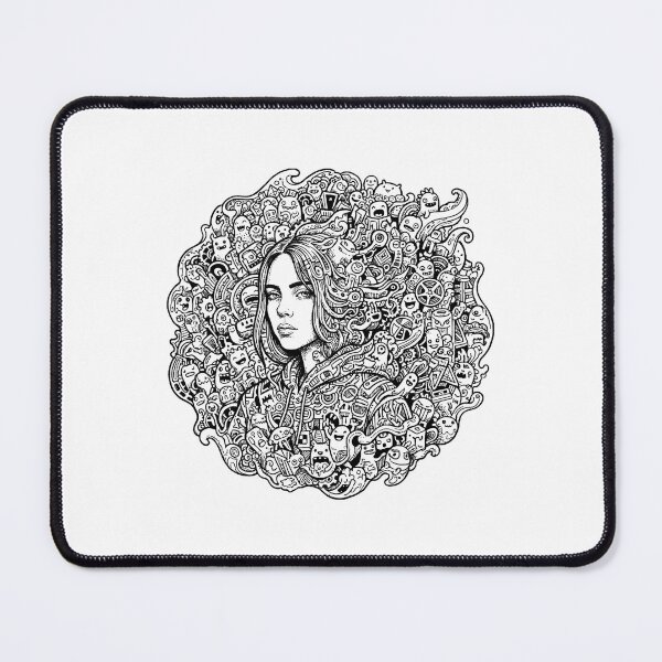 Item preview, Billie Eilish Doodle Art  designed and sold by Wutang155.