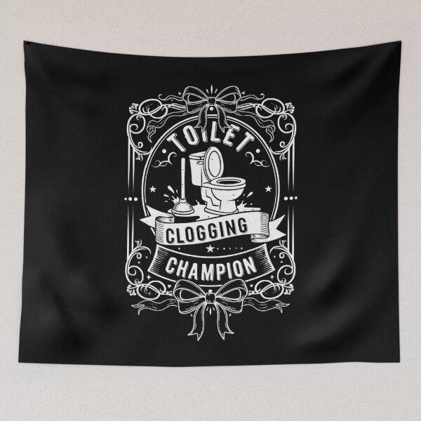 Item preview, Toilet mogging champion designed and sold by THREE LITTLE BEANS.
