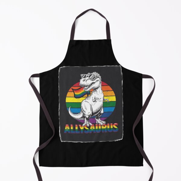 Item preview, Womens Allysaurus LGBT Dinosaur Rainbow Flag Ally LGBT Pride  designed and sold by angolinnArt.