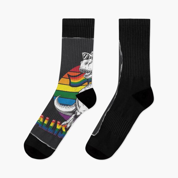 Item preview, Womens Allysaurus LGBT Dinosaur Rainbow Flag Ally LGBT Pride  designed and sold by angolinnArt.